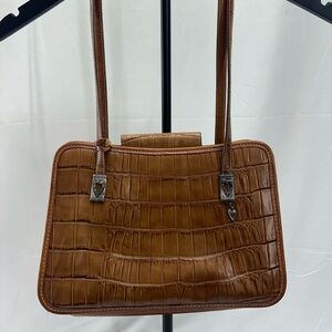 Brighton Tan /Brown Leather Shoulder Bag
